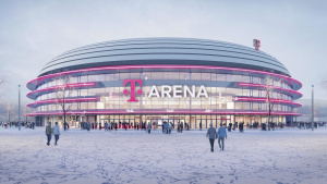 Vizualizace multifunkční haly T-Mobile Arena