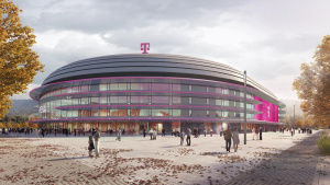 Vizualizace multifunkční haly T-Mobile Arena