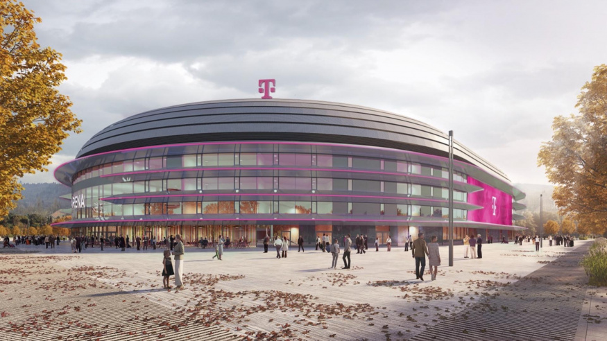 Vizualizace multifunkční haly T-Mobile Arena