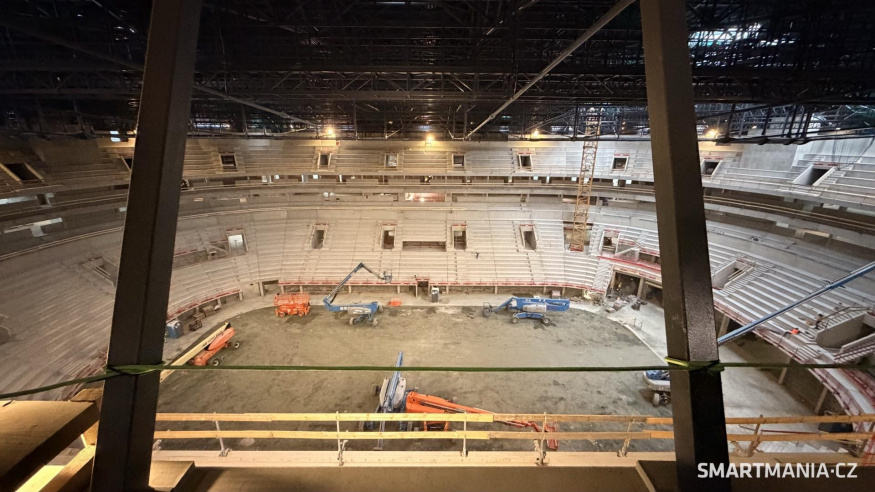 Aktuální podoba multifunkční haly T-Mobile Arena