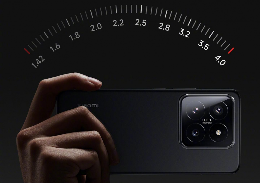 Variabilní clona u Xiaomi 14 Pro