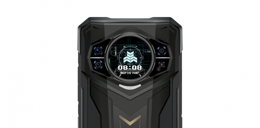 Zadní strana smartphonu Doogee S200 Plus