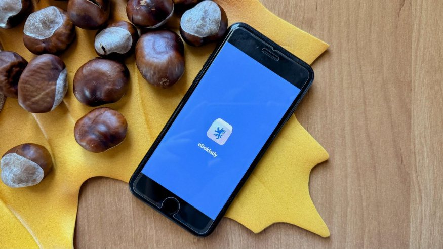 Aplikace eDoklady na iPhonu SE 2022