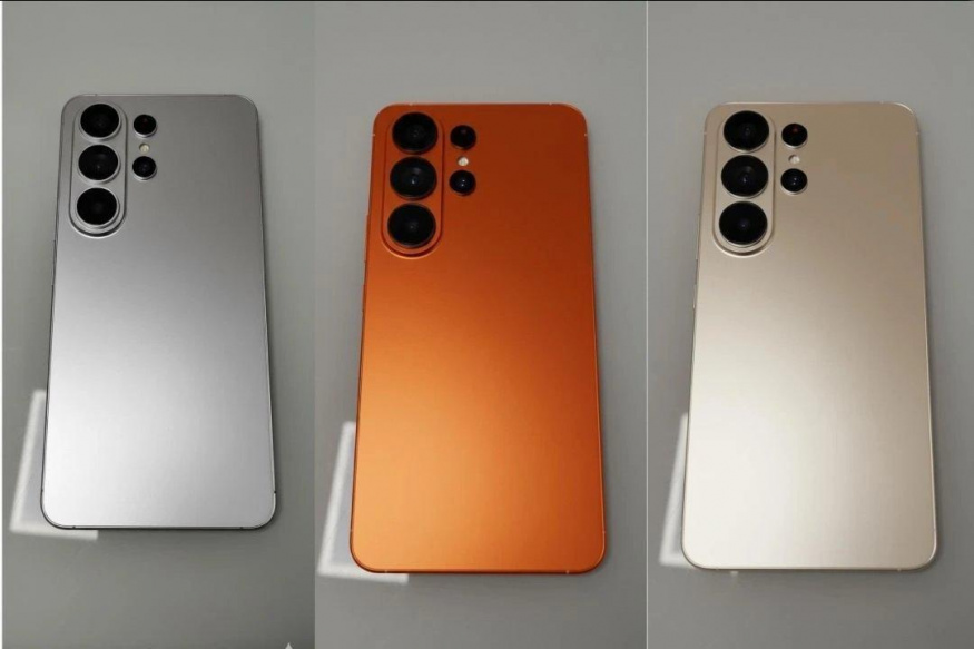 Makety Samsungu Galaxy S26, kterým vévodí oranžová barva. Kde už jsme ji jenom viděli?