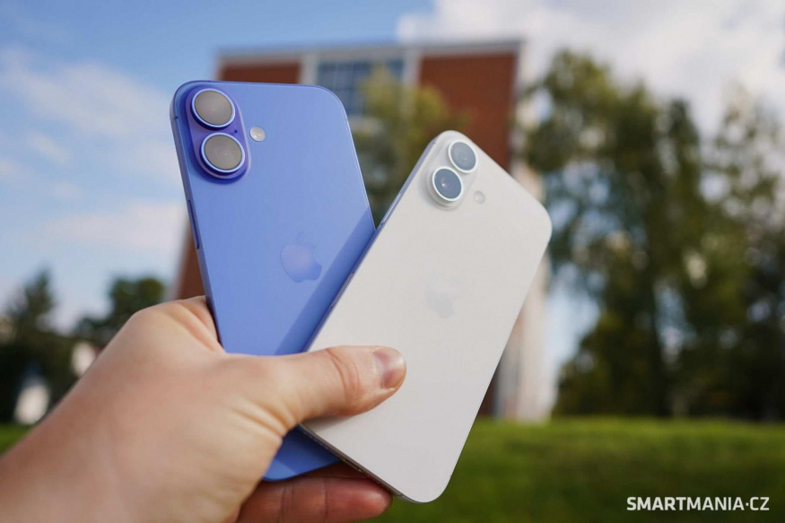 Telefony iPhone 16 a iPhone 17 v přímém srovnání Telefony iPhone 16 a iPhone 17 v přímém srovnání