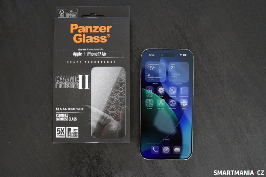 Nové sklíčo Ceramic II pro iPhone 17 a iPhone Air Nové sklíčo Ceramic II pro iPhone 17 a iPhone Air