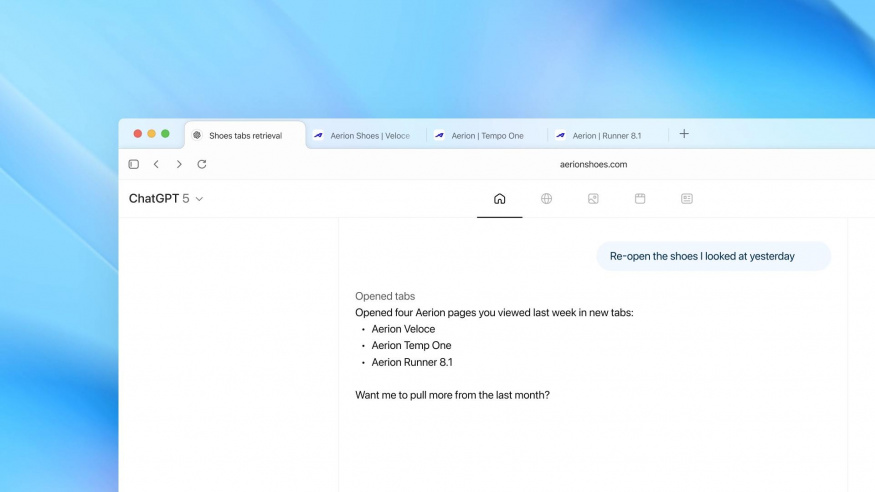 Prohlížeč ChatGPT Atlas od OpenAI