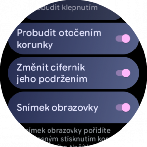 Korunka je citlivá, zvažte proto probuzení jejím otáčením