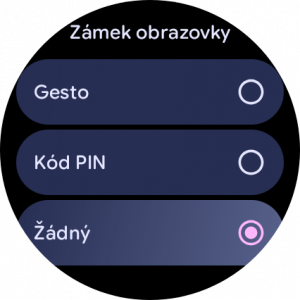 Google Pay vyžaduje zámek displeje
