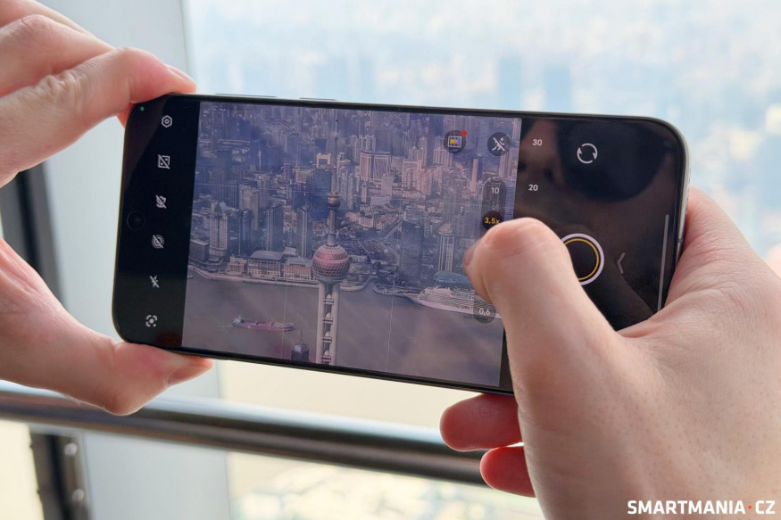 Vivo X300 Pro v akci při focení