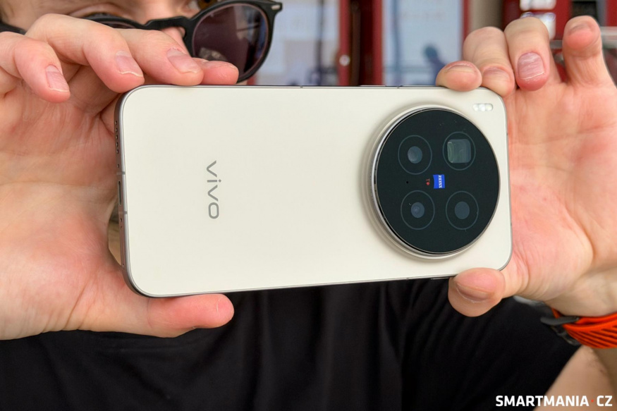 Vivo X300 Pro v akci při focení
