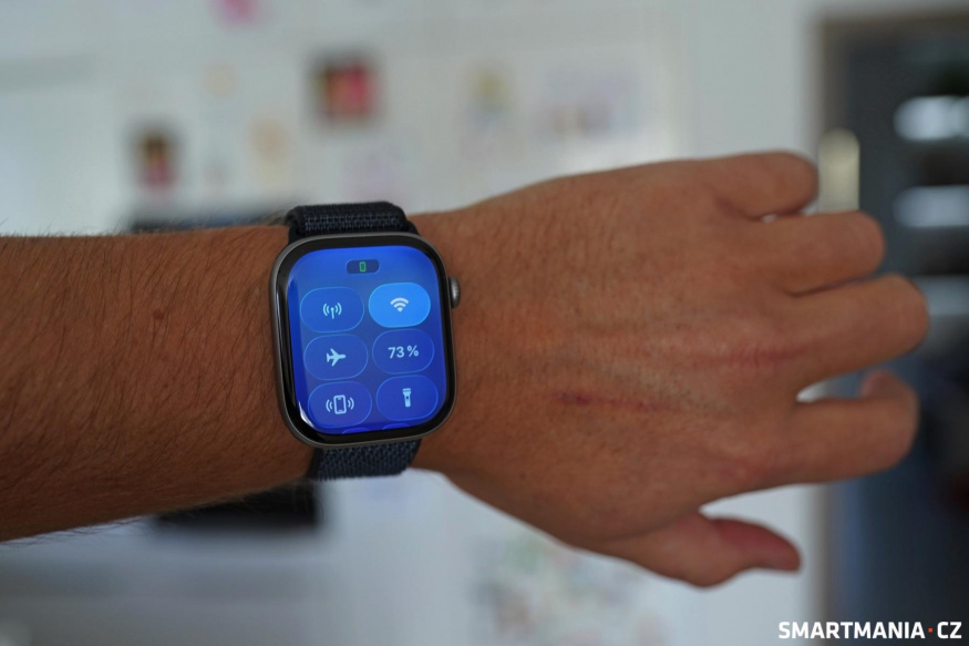 Rychlé přepínače ve watchOS 26 Rychlé přepínače ve watchOS 26