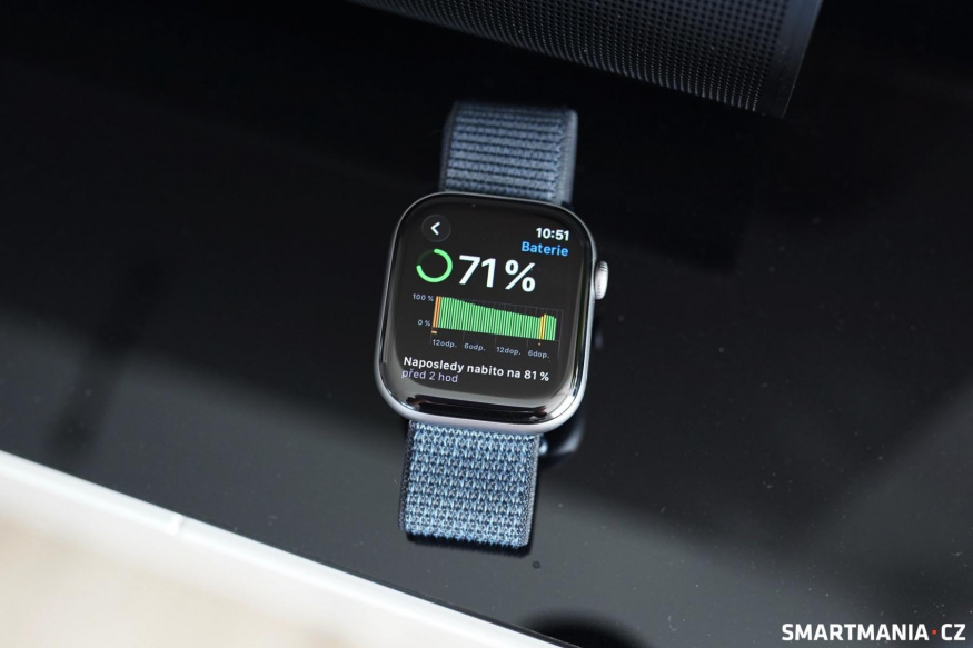 Apple Watch Series 11 13 Správce baterie ve watchOS 26