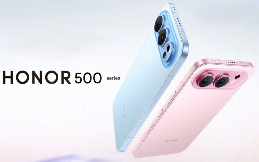 Honor 500 a 500 Pro na tiskovém snímku