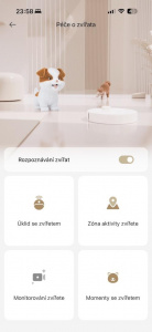 Mobilní aplikace Dreame Home