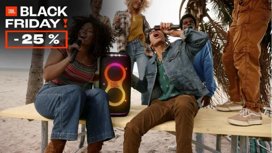 JBL PartyBox Club 120: párty reproduktor s vyměnitelnou baterií a světelnou show ve slevě 25 %
