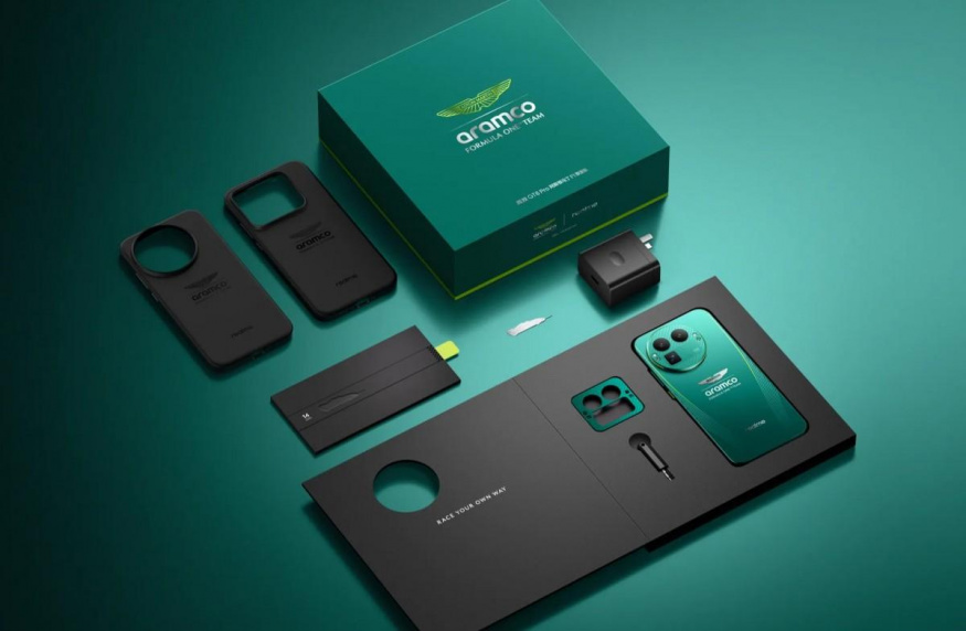 Balení Realme GT8 Pro Aston Martin Edition