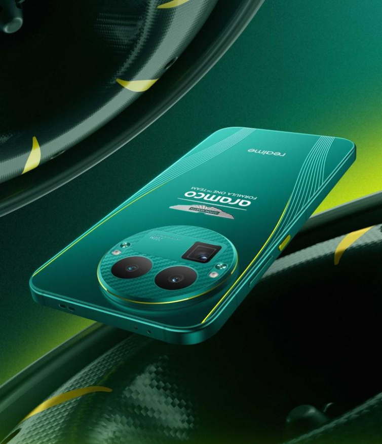 Formule 1 mezi smartphony. Realme GT 8 Pro v barvách stáje Aston Martin