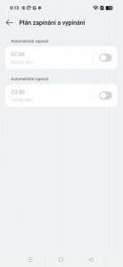 Sklerotici automatické zapnutí ocení