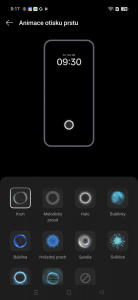 Animace bych klidně oželel, ale pozici čtečky trefilo Oppo dokonale