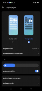 Světlý a tmavý režim už je klasika