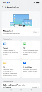I na propojení s desktopem se myslelo