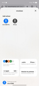 Sdílení přes Vivoshare