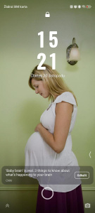 Proměnlivé tapety zamykací obrazovky podle nejnovějších zpráv