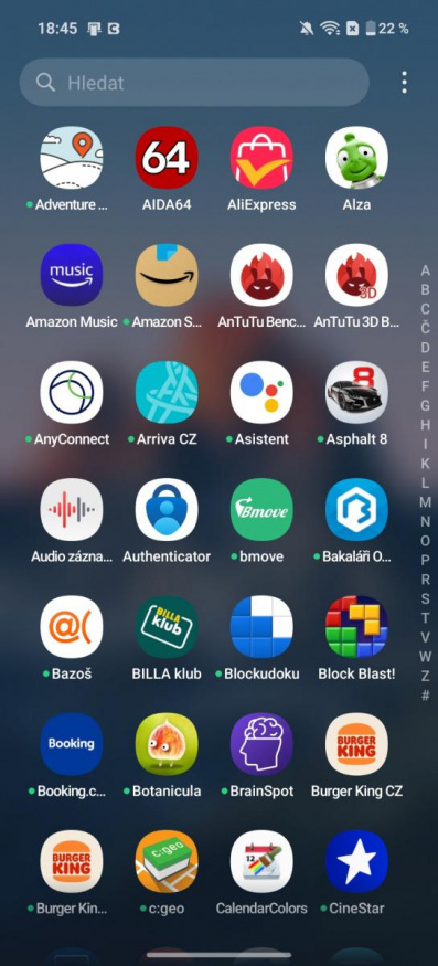 Všechny Aplikace Všechny Aplikace