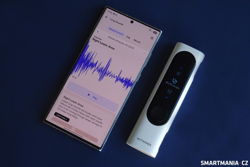 Přehrávání zvuku na z BeamO na telefonu