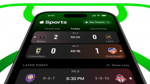 Aplikace Apple Sports konečně v Česku