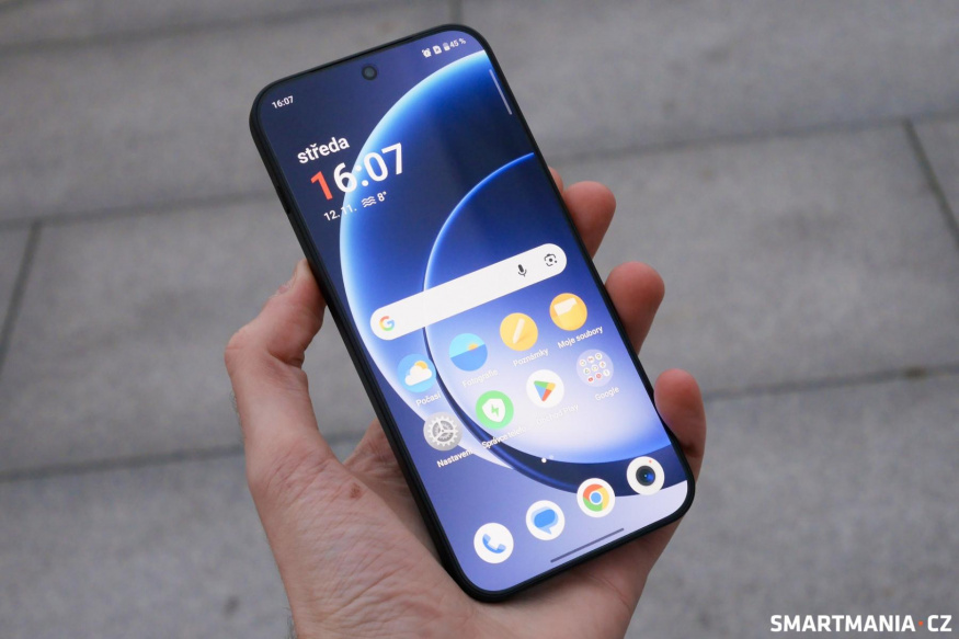 Prostředí OxygenOS na OnePlus 15