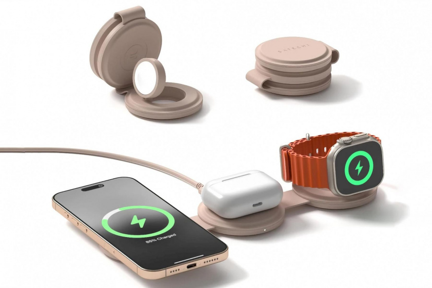 Nabíječka Satechi OnTheGo 3v1