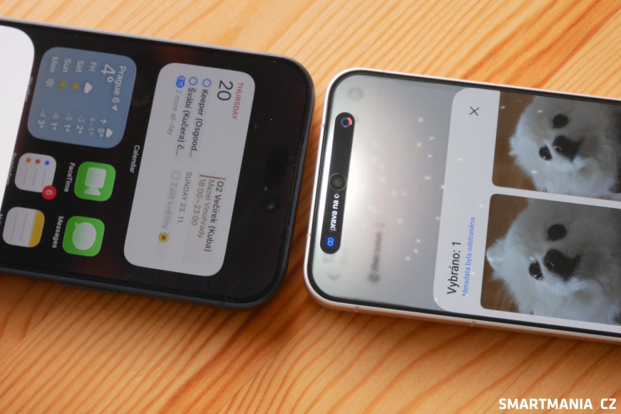 Ťukanec, polibek, říkejte tomu jak chcete – prostě animace stejná jako na iPhonu