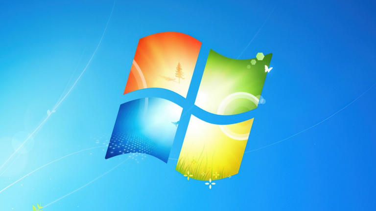 Tapeta s logem Windows 7