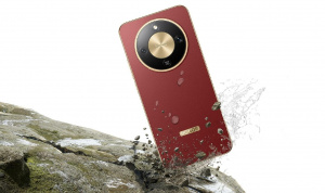 Honor Magic 8 Lite v červené barvě