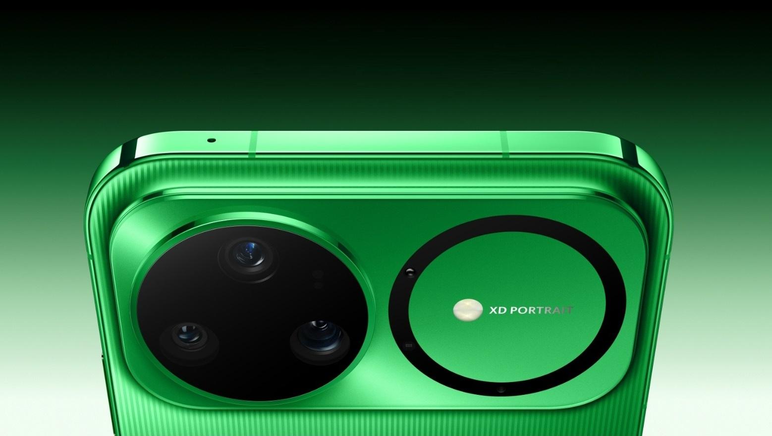 Huawei Nova 15 Ultra v zelené barvě