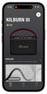 Mobilní aplikace Marshall Mobilní aplikace Marshall