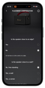 Mobilní aplikace Marshall Mobilní aplikace Marshall