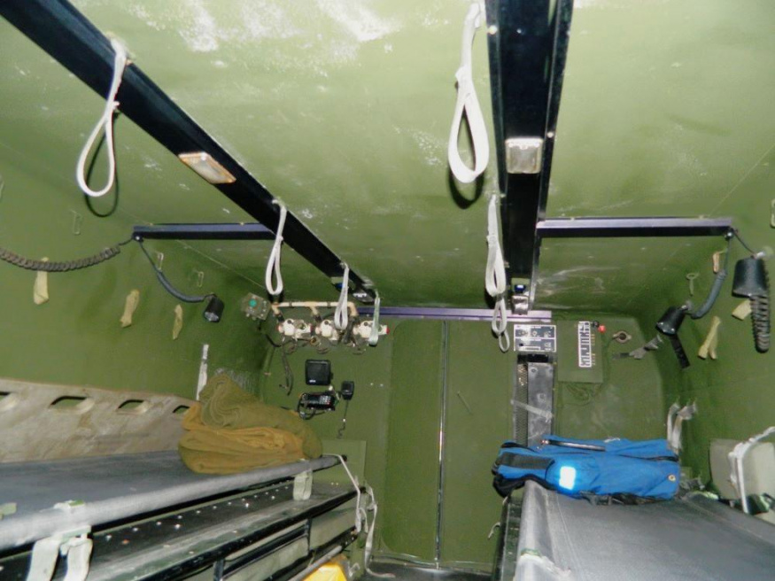 M996 Mini Ambulance Interiér M996 Mini Ambulance Interiér