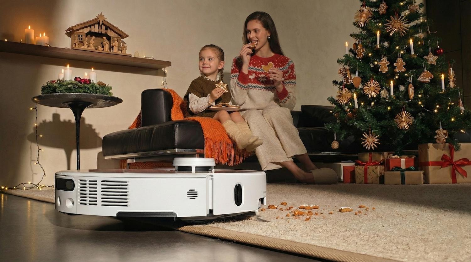 Předvánoční souboj cenových nabídek robotických vysavačů značky Mova