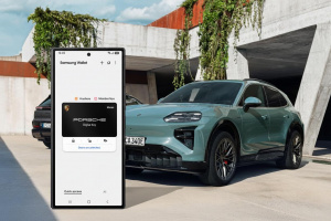 S telefony Samsung můžete nově odemykat vozy značky Porsche