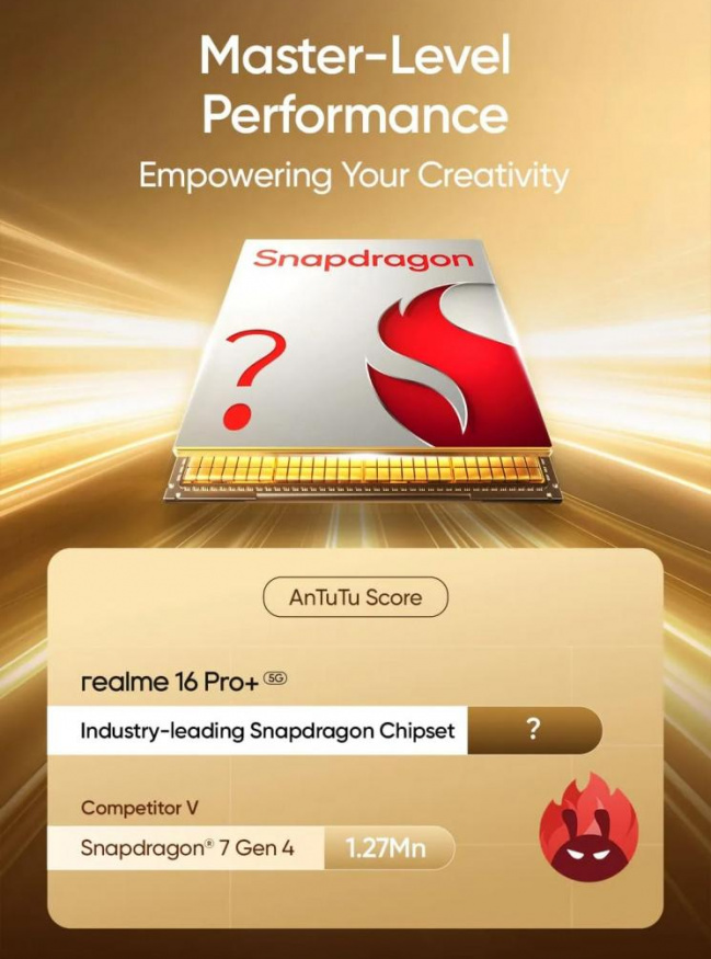 Realme 16 Pro - výkon Realme 16 Pro - výkon