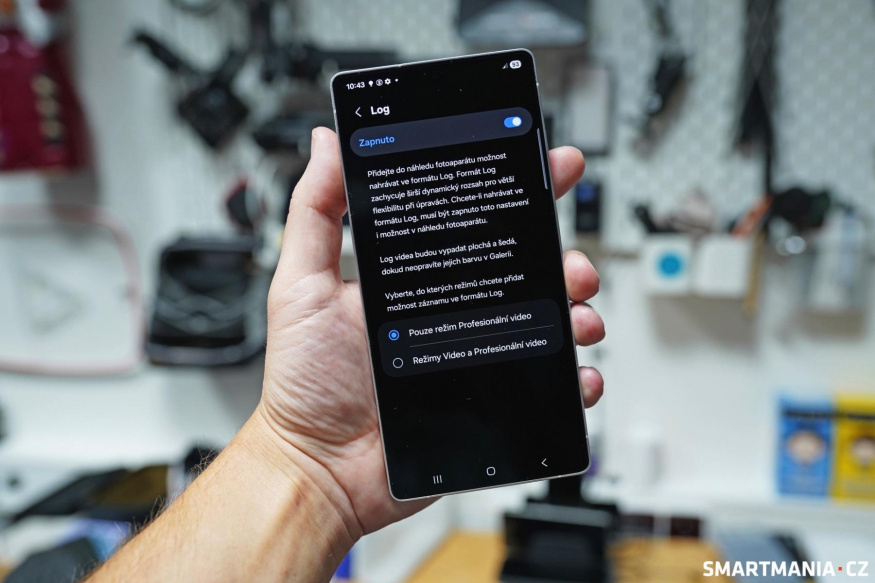 Ukládání do formátu LOG