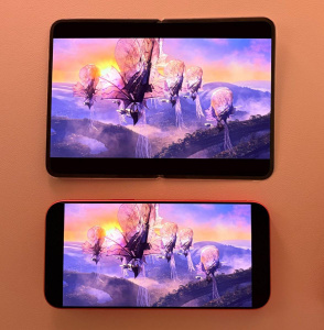 Možná podoba ohebného iPhonu Fold Možná podoba ohebného iPhonu Fold