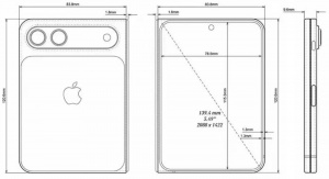 CAD nákresy, které ukazují, jak bude vypadat skládací „iPhone Fold“ CAD nákresy, které ukazují, jak bude vypadat skládací „iPhone Fold“