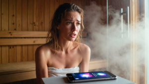 Lidé uvěznění v sauně