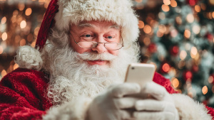 Zpráva na iMessage, Vánoce 2025