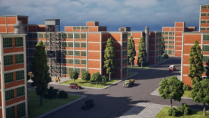 Screenshot ze hry Zlin City: Arch Moderna