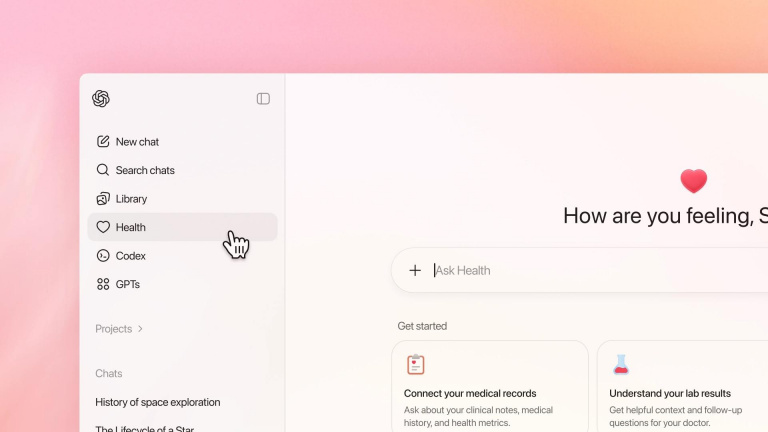 Nový model ChatGPT Health